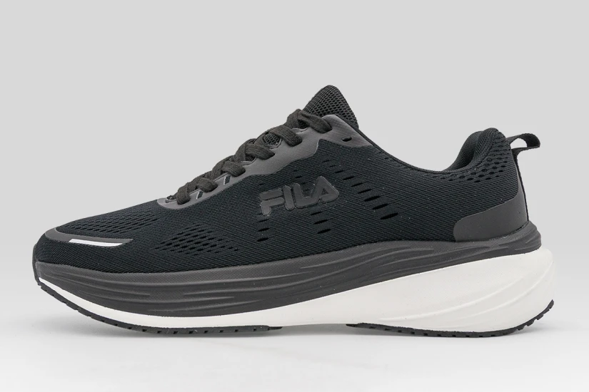 Fila Samoa 4 Memory Ανδρικά Αθλητικά Παπούτσια για Τρέξιμο Μαύρα, Λευκά