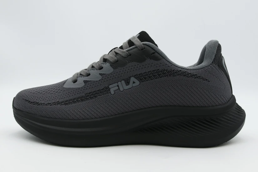 Fila Palau 6 Nanobionic Ανδρικά Αθλητικά Παπούτσια για Τρέξιμο Γκρι Σκούρο