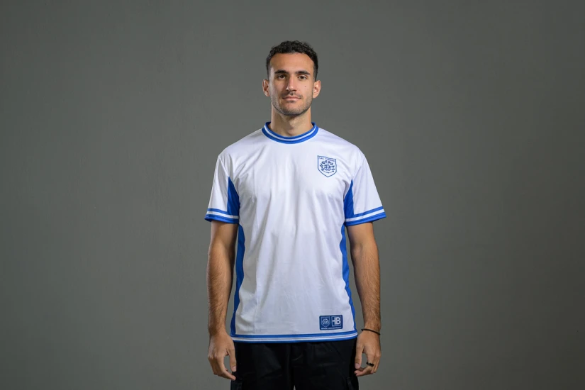 PAS Giannina F.C. Retro Ποδοσφαιρική Φανέλα 2001-02 Λευκή, Μπλε