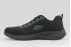 Skechers Daxtin Ανδρικά Αθλητικά Παπούτσια Για Τρέξιμο Μαύρα