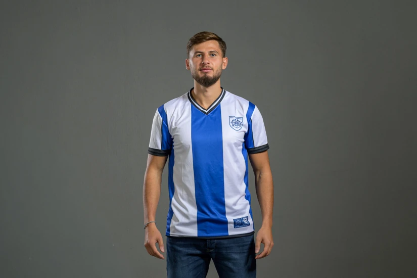 PAS Giannina F.C. Retro Ποδοσφαιρική Φανέλα 2004-05 Λευκή, Μπλε