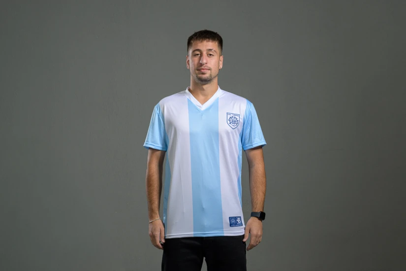 PAS Giannina F.C. Retro Ποδοσφαιρική Φανέλα 2006-07 Λευκή, Γαλάζια