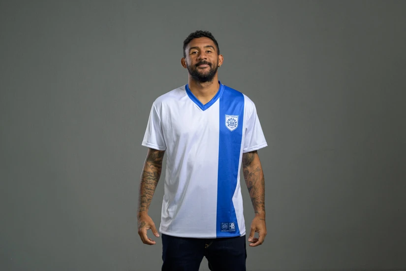 PAS Giannina F.C. Retro Ποδοσφαιρική Φανέλα 2007-08 Μπλε, Λευκή