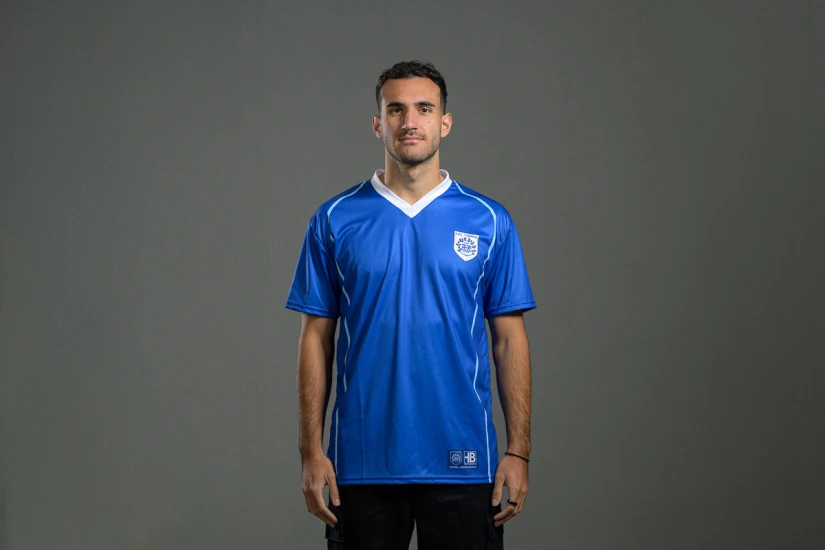 PAS Giannina F.C. Retro Ποδοσφαιρική Φανέλα 2010-11 Μπλε, Λευκή