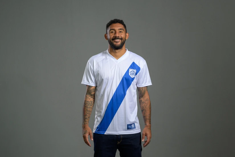 PAS Giannina F.C. Retro Ποδοσφαιρική Φανέλα 2011-12 Λευκή, Μπλε