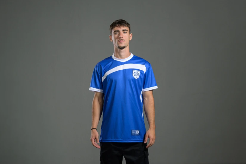 PAS Giannina F.C. Retro Ποδοσφαιρική Φανέλα 2012-13 Μπλε, Λευκή