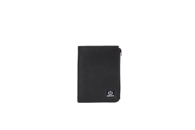 Emerson Rfid Zip Πορτοφόλι (202.EU02.13 BLACK)
