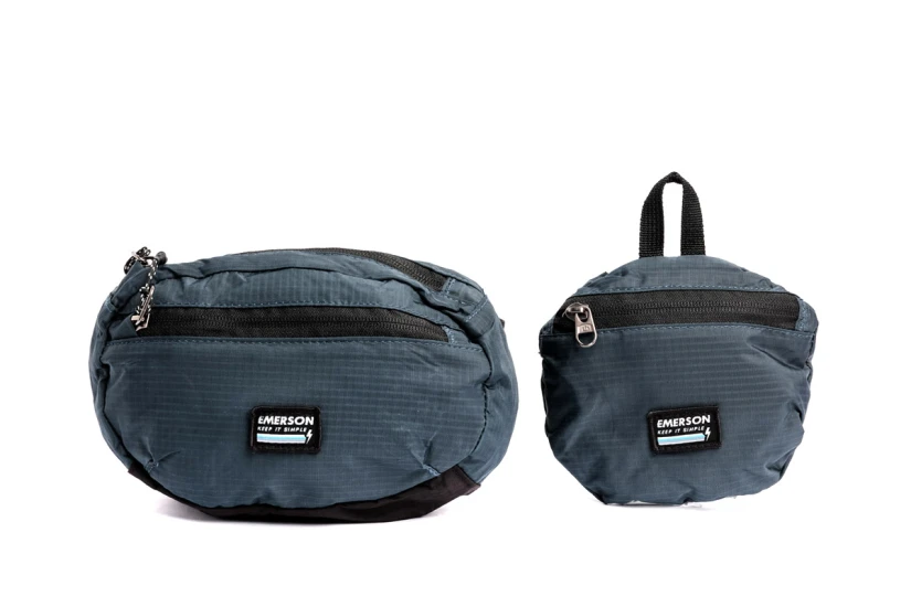Emerson Τσαντάκι Μέσης (202.EU02.50 GREY-BLACK)