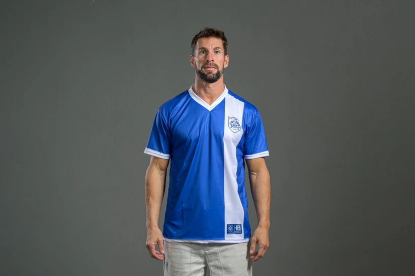 PAS Giannina F.C. Retro Ποδοσφαιρική Φανέλα 2021-22 Μπλε, Λευκή