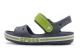 Crocs Bayaband Βρεφικά-Παιδικά Σανδάλια Γκρι, Πράσινα