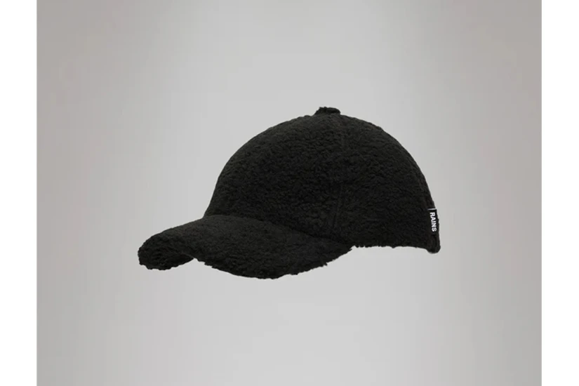 Rains Fleece Καπέλο Strapback Μαύρο