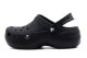 Crocs Classic Platform Σαμπό Μαύρα