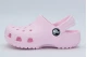 Crocs Classic Βρεφικά Σαμπό Ροζ