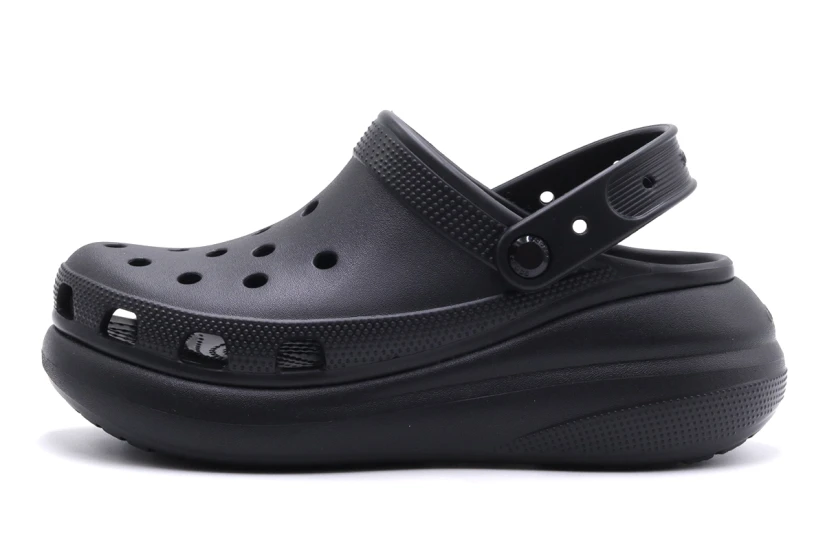 Crocs Classic Crush Clog Σαμπό Μαύρο