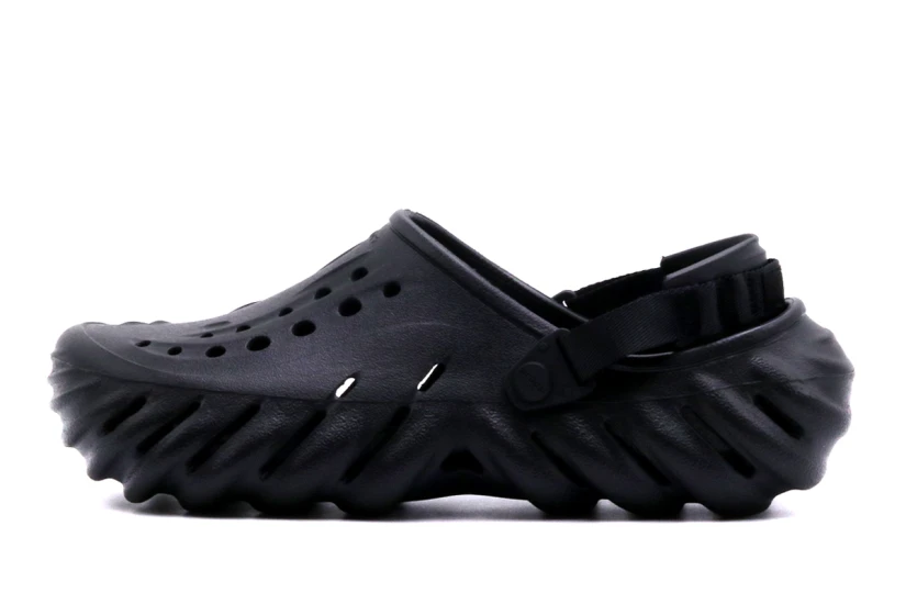 Crocs Echo Ανδρικά Σαμπό Μαύρα