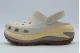 Crocs Mega Crush Γυναικεία Σαμπό Μπεζ, Καφέ, Κίτρινα