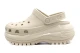Crocs Mega Crush Γυναικεία Σαμπό Μπεζ