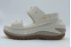 Crocs Mega Crush Σανδάλια Ζαχαρί, Καφέ, Μπεζ