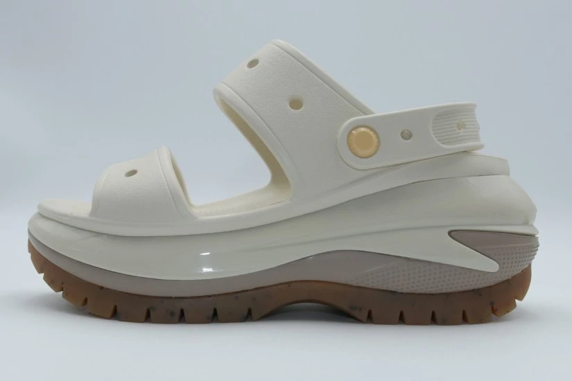 Crocs Mega Crush Σανδάλια Ζαχαρί, Καφέ, Μπεζ