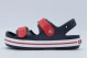 Crocs Crocband Cruiser Παιδικά Σανδάλια Μπλε Σκούρο, Κόκκινο, Λευκό