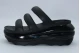 Crocs Mega Crush Triple Strap Σανδάλια Μαύρα