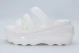 Crocs Mega Crush Triple Strap Σανδάλια Λευκά