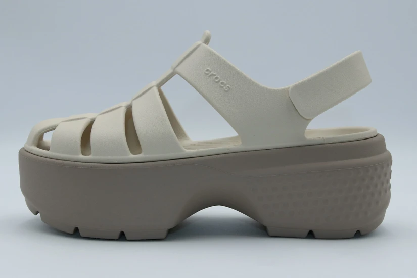 Crocs Stomp Fisherman Σανδάλια Μπεζ, Πουρό