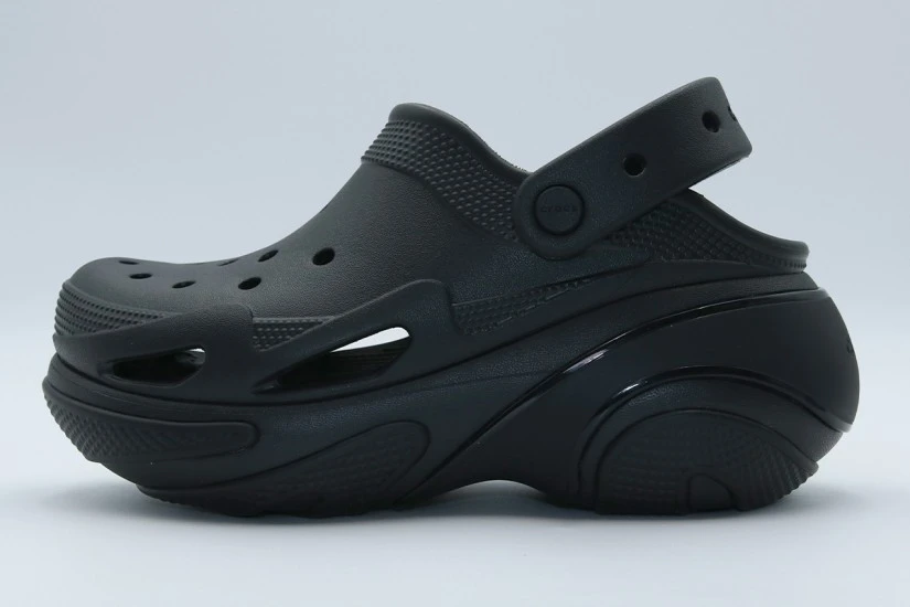 Crocs Bubble Crush Unisex Clog Μαύρα