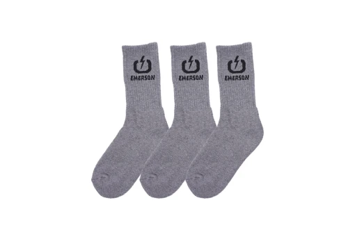 Emerson Κάλτσες Ψηλές 3 Ζευγάρια (212.EU08.03 GREY ML)