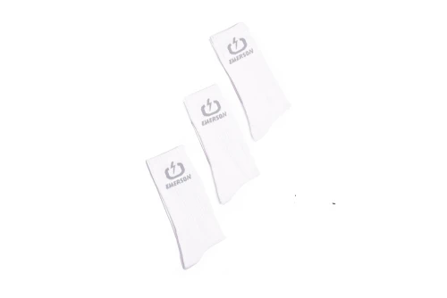 Emerson Κάλτσες Ψηλές 3 Ζευγάρια (212.EU08.03 WHITE)