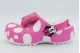Crocs Minnie Mouse Classic Βρεφικά Ανατομικά Σαμπό Φούξια, Λευκά
