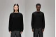 Rains Addis Fleece Unisex Μακρυμάνικη Μπλούζα με Λαιμόκοψη Μαύρη