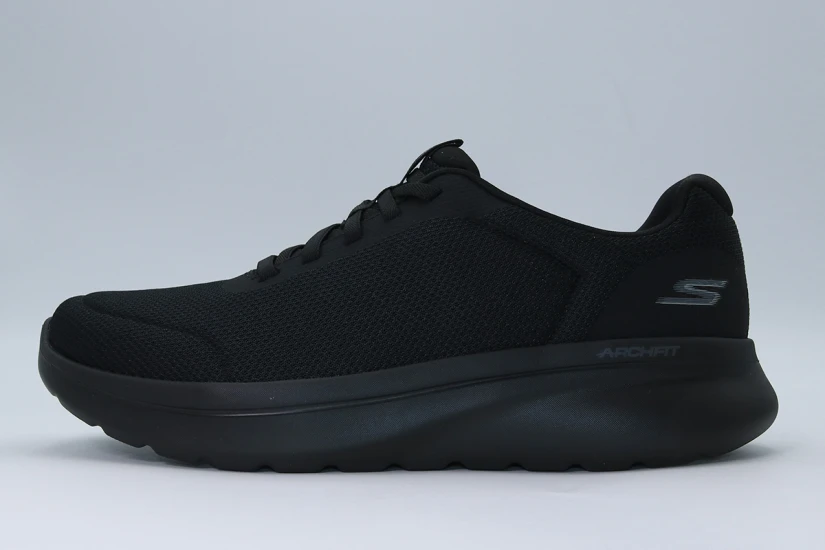 Skechers Go Walk Arch Fit N Joy Cullman Ανδρικά Sneakers Μαύρα