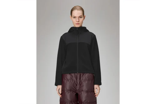 Rains Sintra Reverse Double-Sided Ζακέτα Fleece Γυναικεία (21860 BLACK)