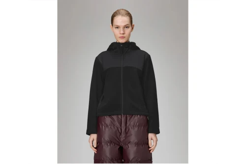 Rains Sintra Reverse Double-Sided Ζακέτα Fleece Γυναικεία (21860 BLACK)