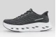 Skechers Max Cushioning Glide-Step - Sapphire Ανδρικά Sneakers Μαύρα, Λευκά