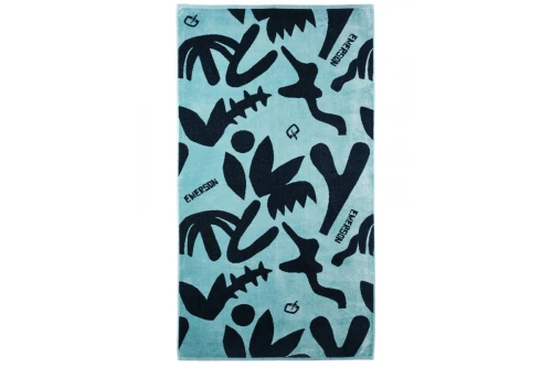 Emerson All-Over Print Πετσέτα Θαλάσσης 86 Cm X 160 Cm (221.EU04.02 PR 266 AQUA)