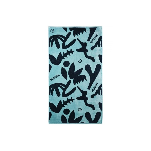 Emerson All-Over Print Πετσέτα Θαλάσσης 86 Cm X 160 Cm (221.EU04.02 PR 266 AQUA)