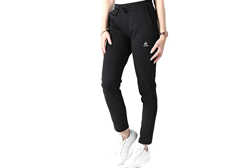 Le Coq Sportif Γυναικείο Παντελόνι Φόρμας Μαύρο