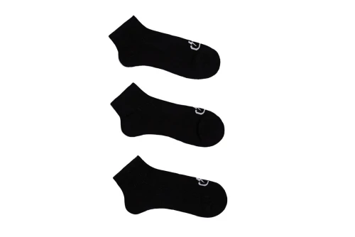 Emerson Basic Low Κάλτσες Κοντές 3 Ζευγάρια (222.EU08.01 BLACK)