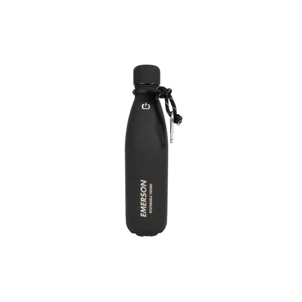 Emerson Responsible Μπουκάλι Θερμός 500Ml (222.EU99.02 BLACK)
