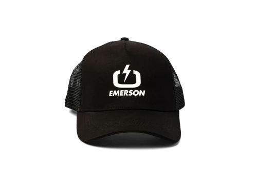 Emerson Logo Καπέλο Snapback (231.EU01.07 BLACK-BLACK)