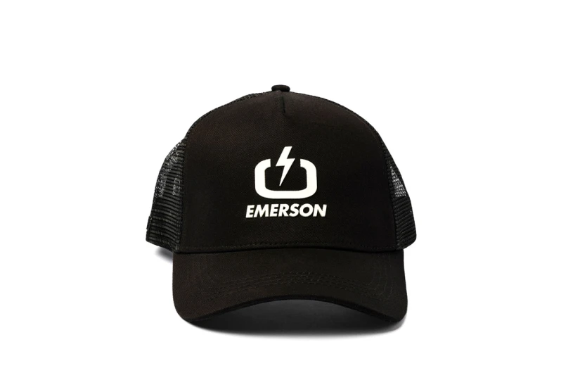 Emerson Logo Unisex Καπέλο Snapback Μαύρο