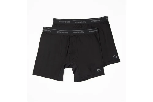 Emerson Basic Εσώρουχο Boxer 2 -Τεμάχια (232.EM06.05 BLACK)