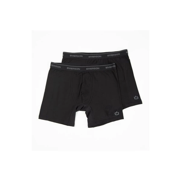 Emerson Basic Εσώρουχο Boxer 2 -Τεμάχια (232.EM06.05 BLACK)
