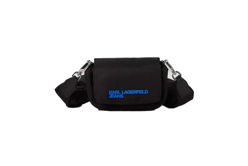 Karl Lagerfeld Padded Nylon Pouchette Τσαντάκι Χιαστί - Ώμου (235J3034 J101)