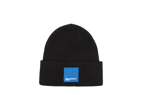 Karl Lagerfeld Knitted Logo Beanie Σκουφάκι Χειμερινό (236D3401 J101)