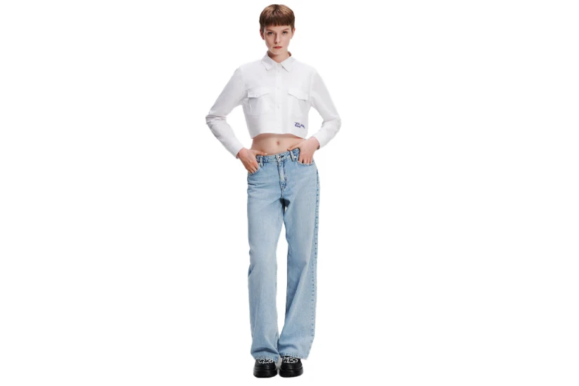 Karl Lagerfeld Γυναικείο Τζιν Παντελόνι Denim