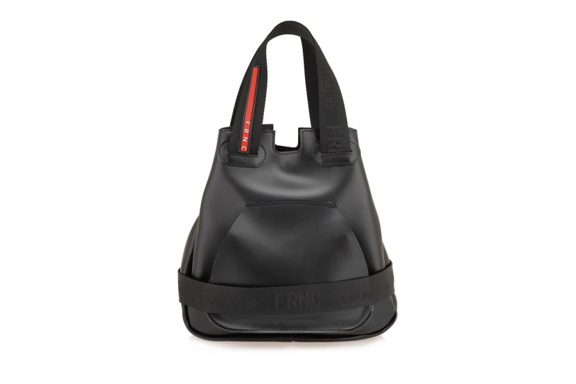 Frnc Pilot Pocket Bucket Eco Pelle Τσάντα Χειρός (2370 BLK)