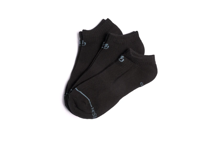 Emerson Unisex Κοντές Kάλτσες Μαύρες 3 Τεμάχια